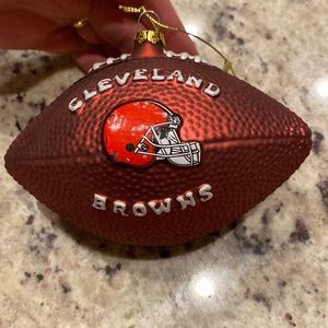 Cleveland Browns Football Ornament